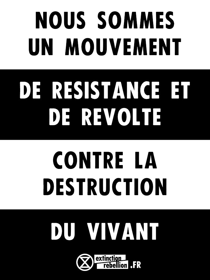 Image pour Réunion d'accueil Extinction Rebellion 