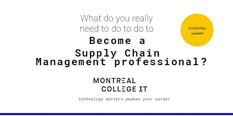 Be a Supply Chain Management professional primary image