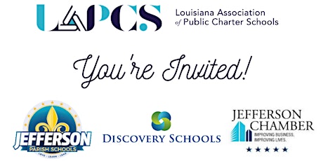 LAPCS/Jefferson Chamber Charter School Reception for Dr. James Gray primary image