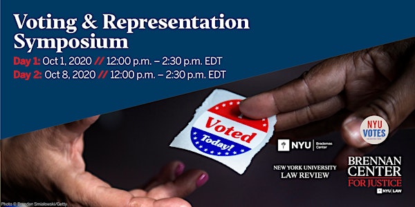 Voting and Representation Symposium: New Issues and Challenges