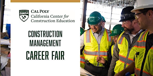 Cal Poly Construction Management Fall Career Fair - Virtual