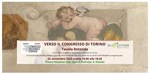 Image principale de VERSO IL CONGRESSO FORENSE
