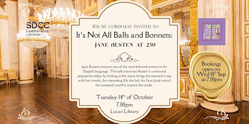 Image principale de It’s Not All Balls and Bonnets: Jane Austen at 250