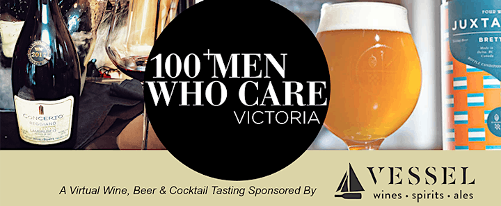
		100 Men Who Care Victoria: Virtual Wine, Beer & Cocktail Tasting - Event #6 image
