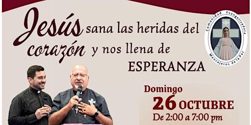 Jesus sana las heridas del corazon y nos llena de Esperanza primary image