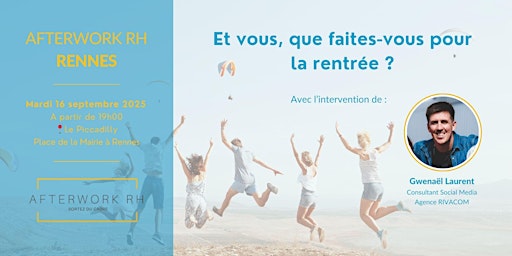 Image principale de AfterWork RH Rennes septembre 2025