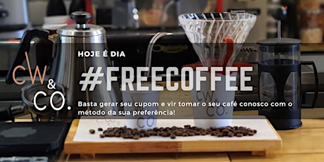 Imagem principal do evento Estamos de volta! \o/ Vamos comemorar: hoje o café