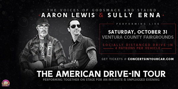 AARON LEWIS - SULLY ERNA: THE AMERICAN DRIVE IN TOUR - VENTURA 8PM