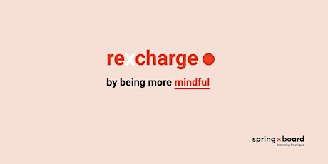 Primaire afbeelding van recharge –  by being more mindful