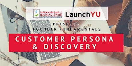 Founder Fundamentals: Customer Persona & Discovery primary image