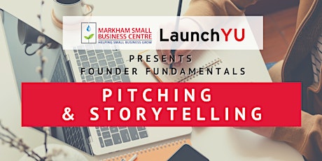 Founder Fundamentals: Pitching & Storytelling primary image