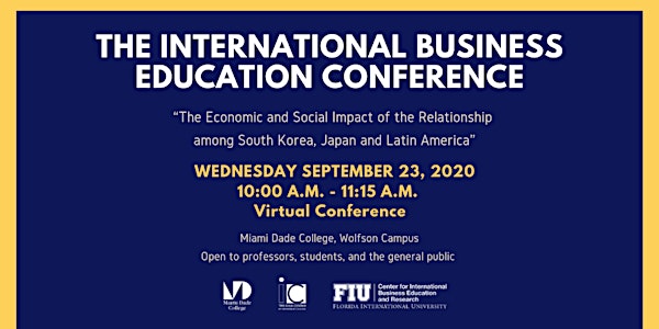 International Business Education Conference (virtual)