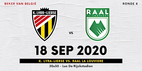 K. Lyra-Lierse -  RAAL La Louvière | Beker van België, Ronde 4