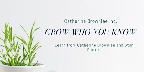 CANCELLED: Grow Who You Know primary image