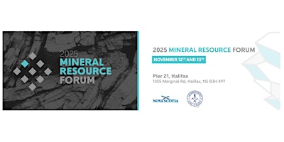 Image principale de Nova Scotia Mineral Resource Forum