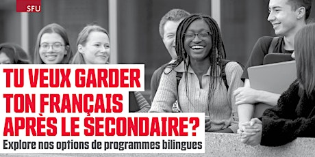 SÉANCE D'INFO : Les options en français à l'Université Simon Fraser billets