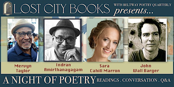 Lost City Books presents: A NIGHT OF POETRY
