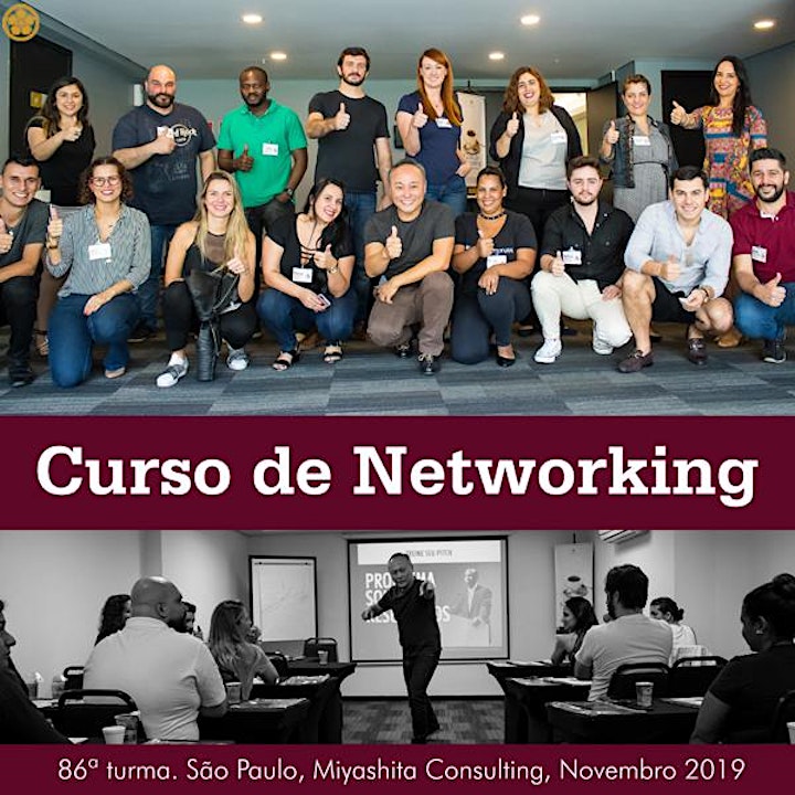 Imagem do evento Curso de Networking e Marketing Pessoal. Edição BH.