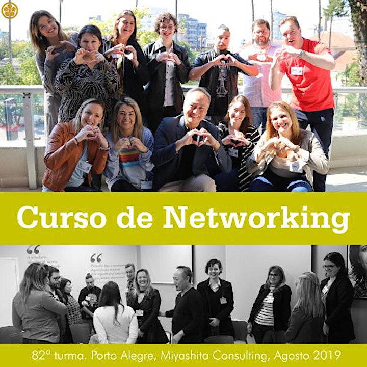 Imagem do evento Curso de Networking e Marketing Pessoal - 90ª turma. Em Porto Alegre