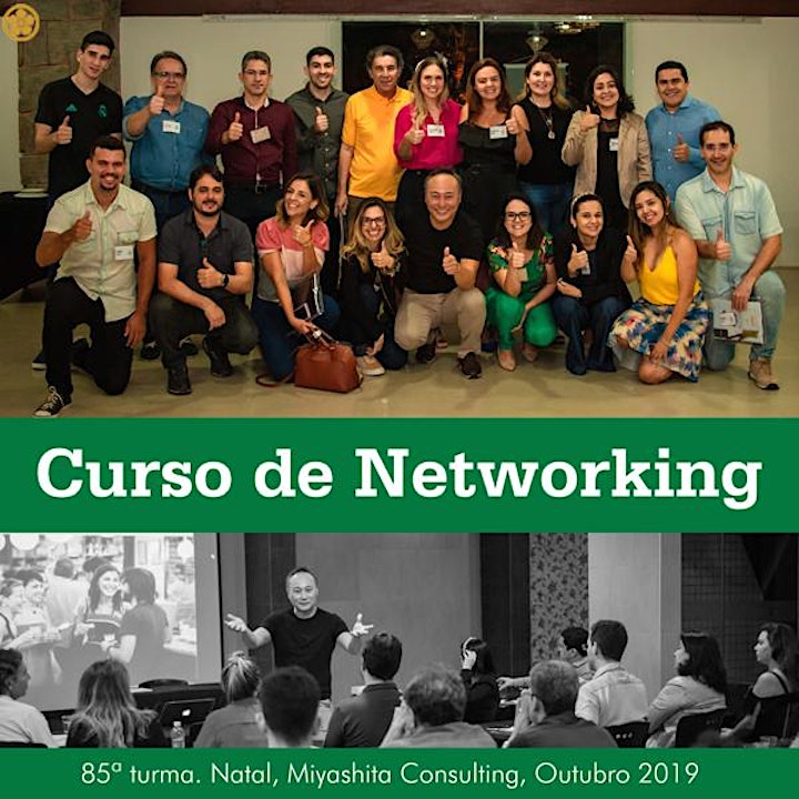 Imagem do evento Curso de Networking e Marketing Pessoal. Edição BH.