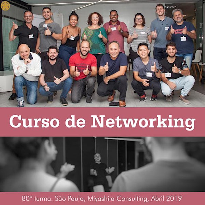 Imagem do evento Curso de Networking e Marketing Pessoal. Edição BH.
