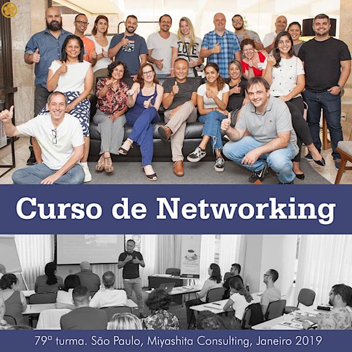 Imagem do evento Curso de Networking e Marketing Pessoal. Edição BH.