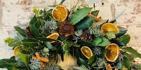 Fragrant Botanical Christmas Wreath primary image