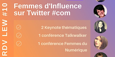 Image principale de #RDVLEW n°10 spécial "femmes d'influence sur Twitter"