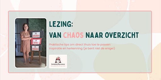 Image principale de Lezing: Van chaos naar overzicht