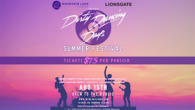Image principale de Dirty Dancing Days: Summer Festival 2026