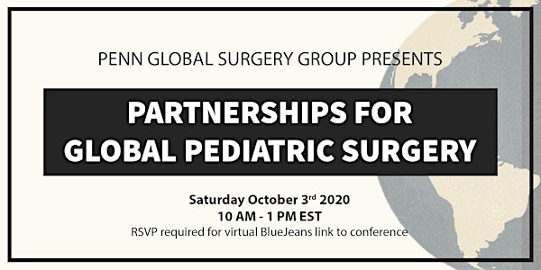 Partnerships for Global Pediatric Surgery Symposium
