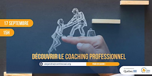 Image principale de Découvrir le coaching professionnel
