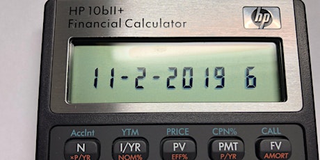 Bill Tan's Intermediate Financial Calculator Workshop - November 7 ONLINE primary image