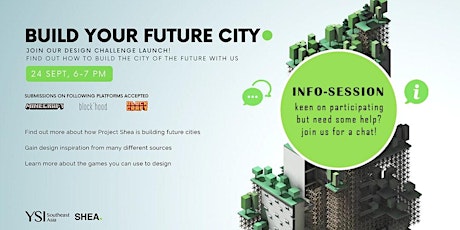 Info-session: Project Shea Future City Design Challenge primary image