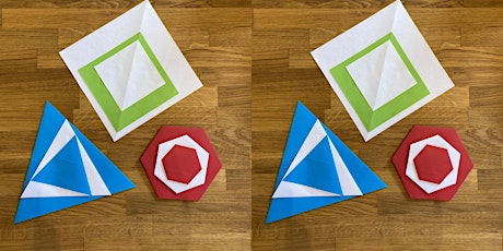 Understanding Symmetry - Maths Origami Webinar for families in Scotland primary image