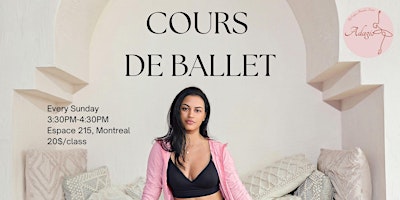 Image principale de Cours de Ballet - Adultes BIPOC Debutants