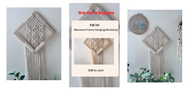 Image principale de Macrame Frame Wall Hanging