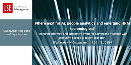 Where next for AI, people analytics and emerging HRM technologies? primary image