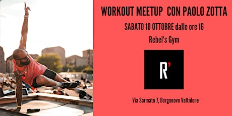 Immagine principale di Workout MeetUp con Paolo Zotta 
