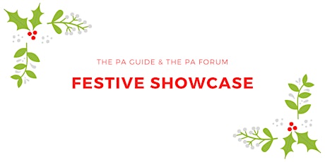 A Festive Showcase from The PA Guide and PA Forum - 6th October 2020 primary image