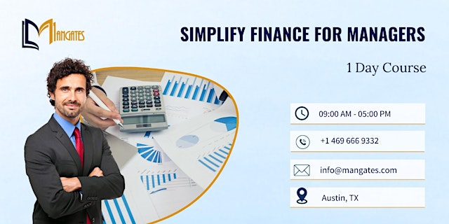 Image principale de Simplify Finance for Managers – 1 Day Course in Austin, TX
