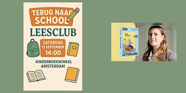 Leesclub voor 12+ met Anne Steenhoff