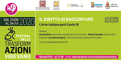 Immagine principale di IL DIRITTO DI RACCONTARE – L’Arte italiana post Covid-19 