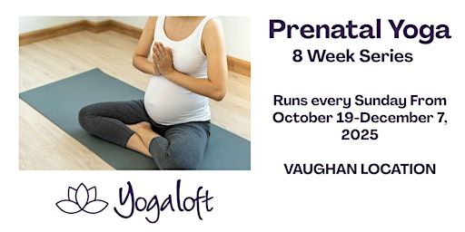 Prenatal Yoga 8 Week Series primary image