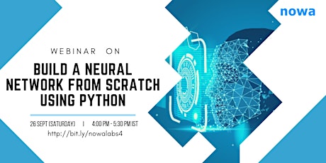 Webinar: Build a Neural Network from Scratch using Python primary image