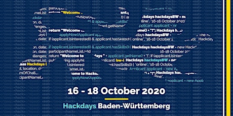 Hauptbild für Hackdays Baden-Württemberg