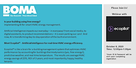 Upcoming: Webinar-Implementing AI for smart HVAC energy management. primary image