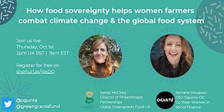Social Finance | The importance of food sovereignty for  women farmers primary image