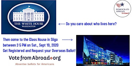 US Citizens in SLIGO TOWN - Get Registered & Request Your Ballot! primary image
