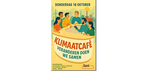 Hauptbild für Darel Klimaatcafé- 16 oktober '25